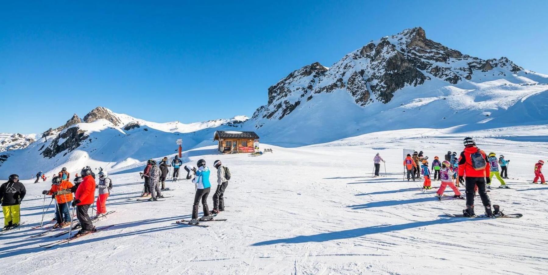 Residence Les Soldanelles - Chalets Pour 10 Personnes 60 La Plagne Exterior foto