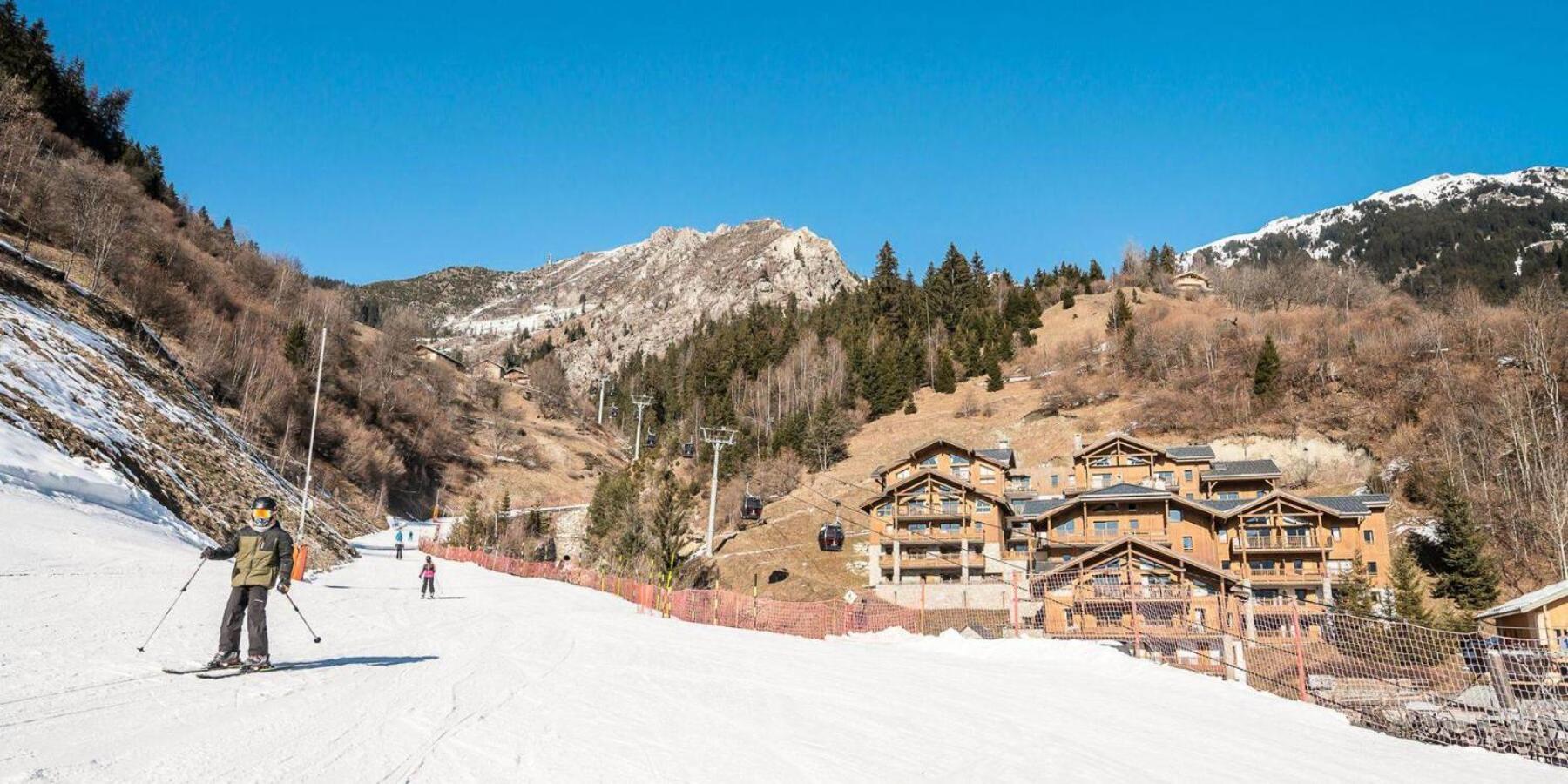 Residence Les Soldanelles - Chalets Pour 10 Personnes 60 La Plagne Exterior foto